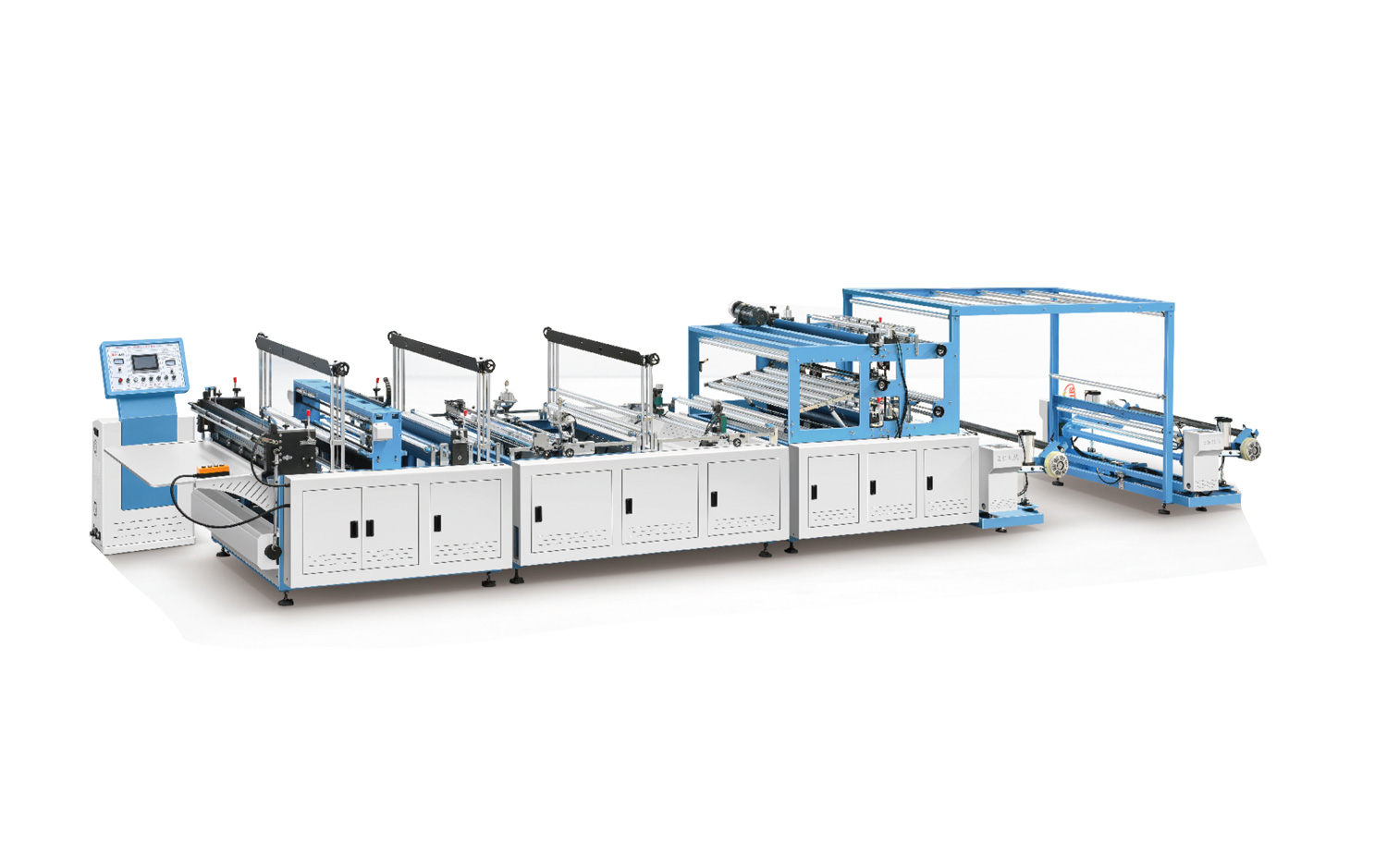 ZXL-1300雙放料無紡布制袋機(香蕉套袋、衛(wèi)浴潔具套袋、沙發(fā)套袋)